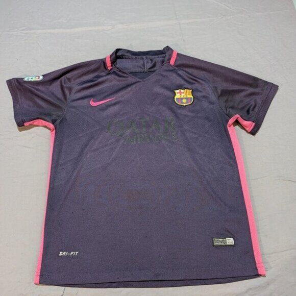 Nike Qatar Airways Soccer Football Jersey 10 Messi - Picture 1 of 9